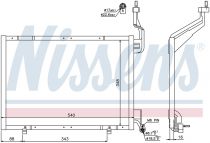 NISSENS 940287 Klímahűtő FORD B-MAX / FIESTA VI