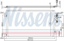 NISSENS 940457 Klímahűtő BMW i3