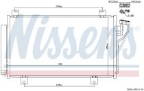 NISSENS 940575 Klímahűtő MAZDA 3 / 6