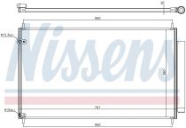 NISSENS 940609 Klímahűtő HONDA LEGEND IV