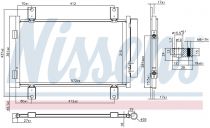 NISSENS 940635 Klímahűtő FIAT DUCATO