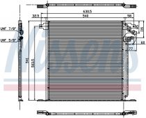 NISSENS 94226 Klímahűtő MERCEDES V-osztu00e1ly I / VITO I