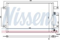 NISSENS 94251 Klímahűtő FORD GALAXY I