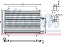 NISSENS 94560 Klímahűtő