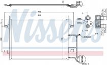 NISSENS 94601 Klímahűtő AUDI A4 / RS4 / S4