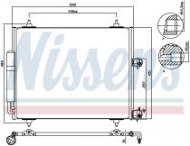 NISSENS 94609 Klímahűtő FIAT SCUDO / ULYSSE