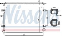 NISSENS 94851 Klímahűtő AUDI A4 / S4