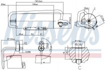 NISSENS 95338 Szárítószűrő FIAT CROMA
