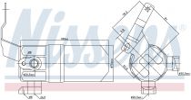NISSENS 95552 Szárítószűrő AUDI A8 / S8