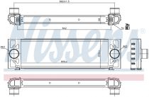 NISSENS 96066 Intercooler FORD TRANSIT