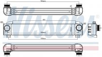 NISSENS 96091 Intercooler
