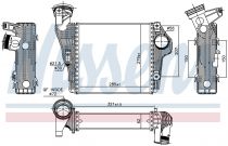 NISSENS 961435 Intercooler PORSCHE MACAN
