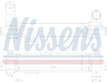 NISSENS 96215 Intercooler KIA SORENTO I