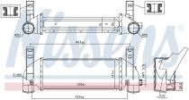 NISSENS 96219 Intercooler FORD TRANSIT CONNECT