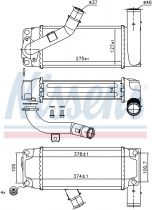 NISSENS 96428 Intercooler TOYOTA AURIS