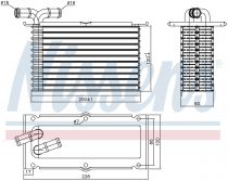 NISSENS 96470 Intercooler SKODA FABIA II / OCTAVIA II / PRAKTIK / RAPID / ROOMSTER / SUPERB II / YETI