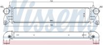 NISSENS 96483 Intercooler FIAT SEDICI