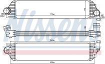 NISSENS 96501 Intercooler OPEL MOVANO B