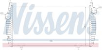 NISSENS 96510 Intercooler FIAT ULYSSE