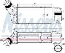 NISSENS 96515 Intercooler