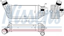 NISSENS 96573 Intercooler