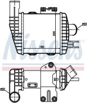 NISSENS 96661 Intercooler KIA SPORTAGE II