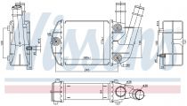 NISSENS 96673 Intercooler FIAT PANDA
