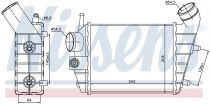 NISSENS 96699 Intercooler ALFA ROMEO 156