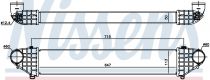NISSENS 96722 Intercooler VOLVO C30 / C70 / S40 / V50