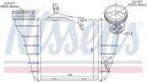 NISSENS 96773 Intercooler SEAT CORDOBA / IBIZA III