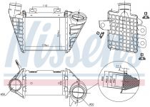 NISSENS 96795 Intercooler VOLKSWAGEN GOLF CABRIOLET / GOLF III / VENTO