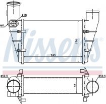 NISSENS 96896 Intercooler AUDI A4 / A6 / S4 / S6
