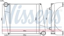 NISSENS 97076 Intercooler VOLVO FLC
