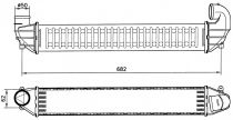 NRF 30139A Intercooler FORD GALAXY II