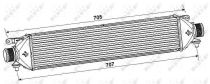 NRF 30240 Intercooler OPEL COMBO