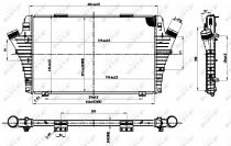 NRF 30279 Intercooler OPEL SIGNUM / VECTRA C