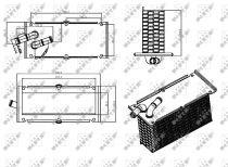 NRF 30292 Intercooler VOLKSWAGEN BEETLE / CADDY III / EOS / GOLF VI / JETTA III / JETTA IV / PASSAT B6 / PASSAT B7 / POLO V / SCIROCCO / TIGUAN / TOURAN