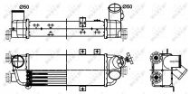 NRF 30305 Intercooler KIA CEE'D