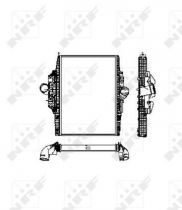NRF 30453 Intercooler MERCEDES AXOR