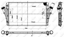 NRF 30475 Intercooler OPEL SIGNUM / VECTRA C