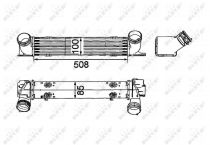 NRF 30797 Intercooler BMW 1 / 3 / X1