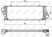 NRF 30830 Intercooler VOLKSWAGEN LT