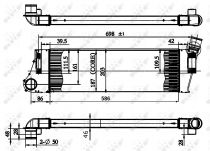NRF 30899 Intercooler RENAULT MEGANE 2 / SCENIC II