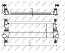 NRF 30918 Intercooler FORD RANGER