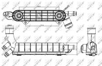 NRF 31316 Olajhűtő OPEL ASTRA G / ASTRA H / SPEEDSTER / ZAFIRA A / ZAFIRA B