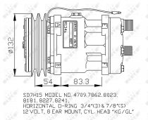 NRF 32131G Klímakompresszor