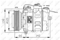 NRF 32177G Klímakompresszor AUDI A4 / A6 / A6 ALLROAD / A8 / RS4 / RS6 / S4 / S6 / S8