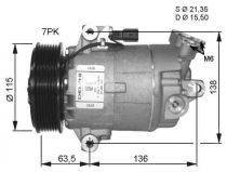 NRF 32472G Klímakompresszor NISSAN QASHQAI / X-TRAIL