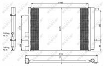 NRF 350095 Klímahűtő HYUNDAI i20