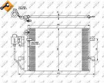 NRF 35309 Klímahűtő MERCEDES A-osztu00e1ly
